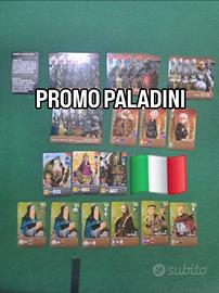 carte promo paladini del regno