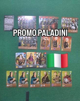 carte promo paladini del regno