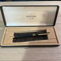 Penna Aurora Marco Polo nera ed oro