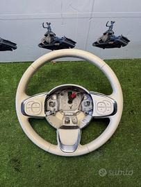 Volante fiat 500 3 porte con comandi
