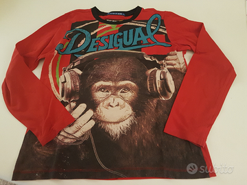 Maglia desigual ragazzo 11/12 anni