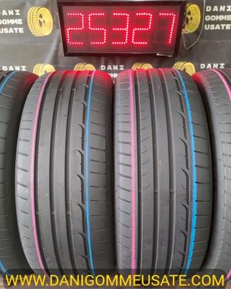 SPED.GRATIS- 4 GOMME 225 45 19 DUNLOP 70/80%