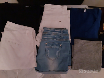 Stock abbigliamento short pantaloni originali