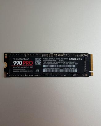 NUOVA Samsung 990 PRO 2TB  + GARANZIA 5 Anni