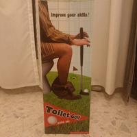 Gioco Ironico Toilet Golf 