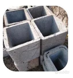  canna fumaria  in cemento