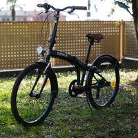 Bici pieghevole Gloria Forlanini , 24", Nero matte