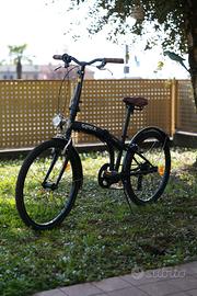 Bici pieghevole Gloria Forlanini , 24", Nero matte
