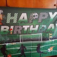 sfondo per compleanno a tema CALCIO