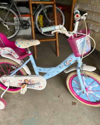 bicicletta bambina frozen 16 bici