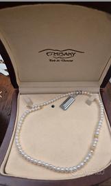 collana di perle misaky oro 750