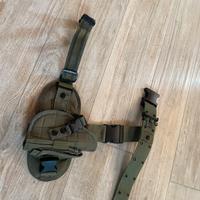 Cinturone e fondina cosciale Softair