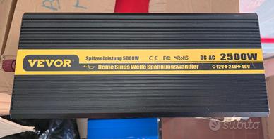 Inverter per Camper  marca Vevor come nuovo