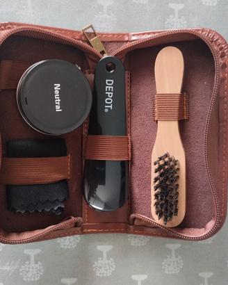 set pulizia scarpe