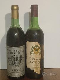 2 Bottiglie Vintage Vin Santo Toscano (anni ‘70) –