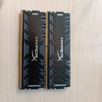 RAM 16GB KINGSTON HYPERX PREDATOR 2X8GB DDR4 3000