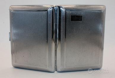 Splendido box portasigarette Inglese Vintage croma
