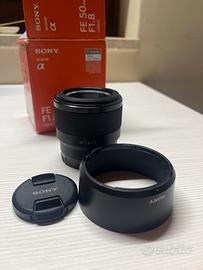 Sony FE 50mm F1.8 E-mount 35mm full frame