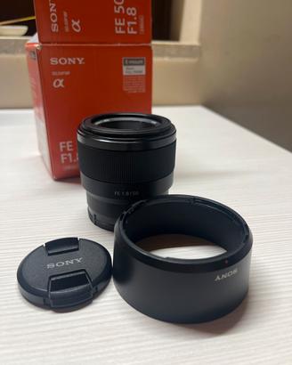 Sony FE 50mm F1.8 E-mount 35mm full frame