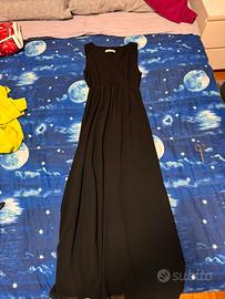 Vestito nero lungo