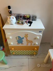 Trittico camera bimba 