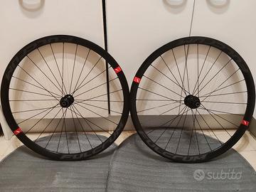 ruote bici corsa fulcrum freno disco