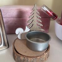 Porta oggetti con scoiattolo