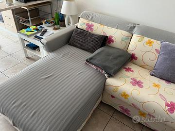 Divano letto con cassettone