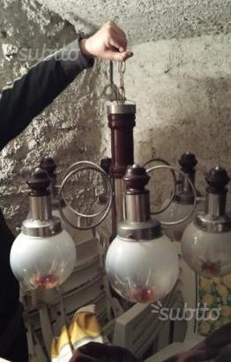 Lampadario di Modernariato