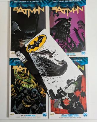 Batman di Tom King volumi 1-4 + Batman Day 2018