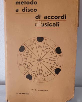 Libro manuale Di Accordi Musicali S.Marotta Tipogr