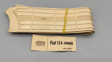 Tappeto in gomma per Fiat 124 Coupè originale