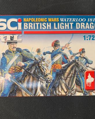 Soldatini british light dragons waterloo 1815 esci