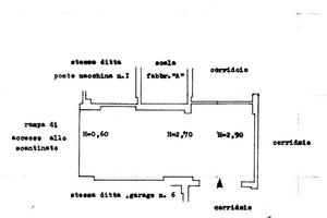 Box auto 40 mq con posto auto di proprieta'