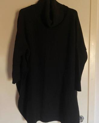 Maglione a collo alto nero