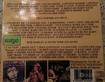 cd misti bob marley, jackson 5, gaber ed altri