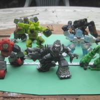7 transformers mini heroes hasbro inc