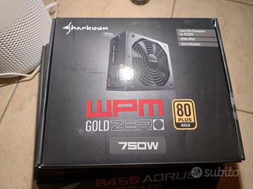 Sharkoon WPM Gold Zero 750W, 80 Plus Gold
