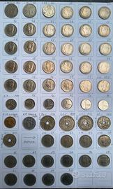 57 Monete Belgio e Congo Belga (1911-1998) - Rari 