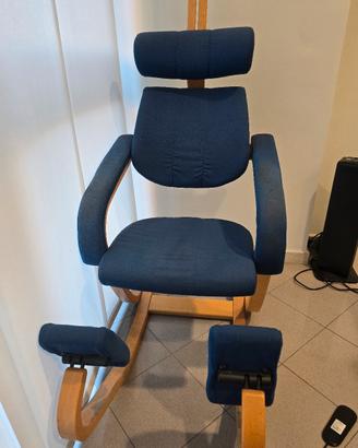 sedia ergonomica posturale a dondolo
