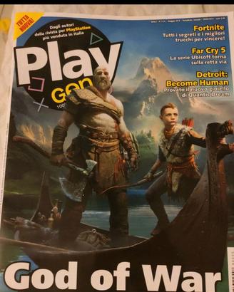 Playgen rivista GOD OF WAR (no gioco) 5/2018, 80pp