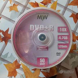 DVD e CD vergini