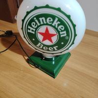 lampada Heineken pubblicità 