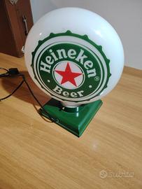 lampada Heineken pubblicità 