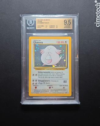 chansey set base bgs 9,5 pokemon 