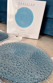 Set 6 sottopiatti in vetro Food Design