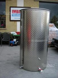 Serbatoio in acciaio inox da litri 1500