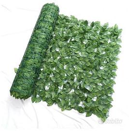 Rete Siepe artificiale 1x9m, privacy per esterni