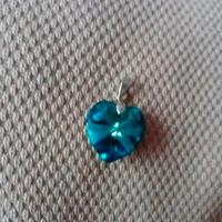 Ciondolo di cristallo blu