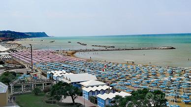 Fano nel centro della zona turistica mare